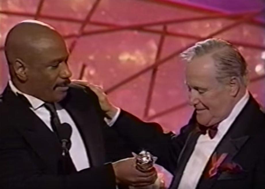 Ving Rhames Gives Award to Jack Lemmon celebrity awards