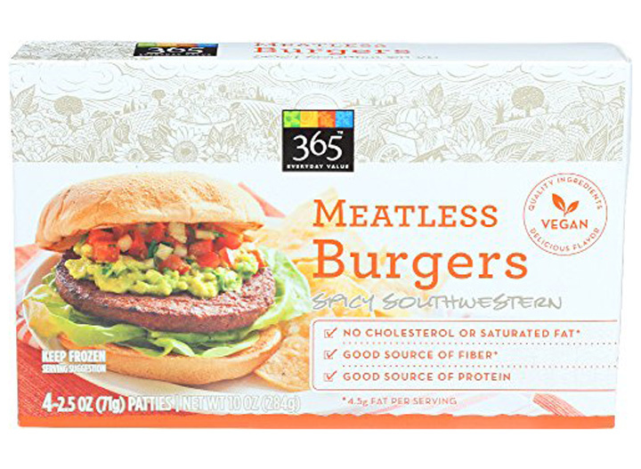 Whole Foods spicy southwestern veggie burger