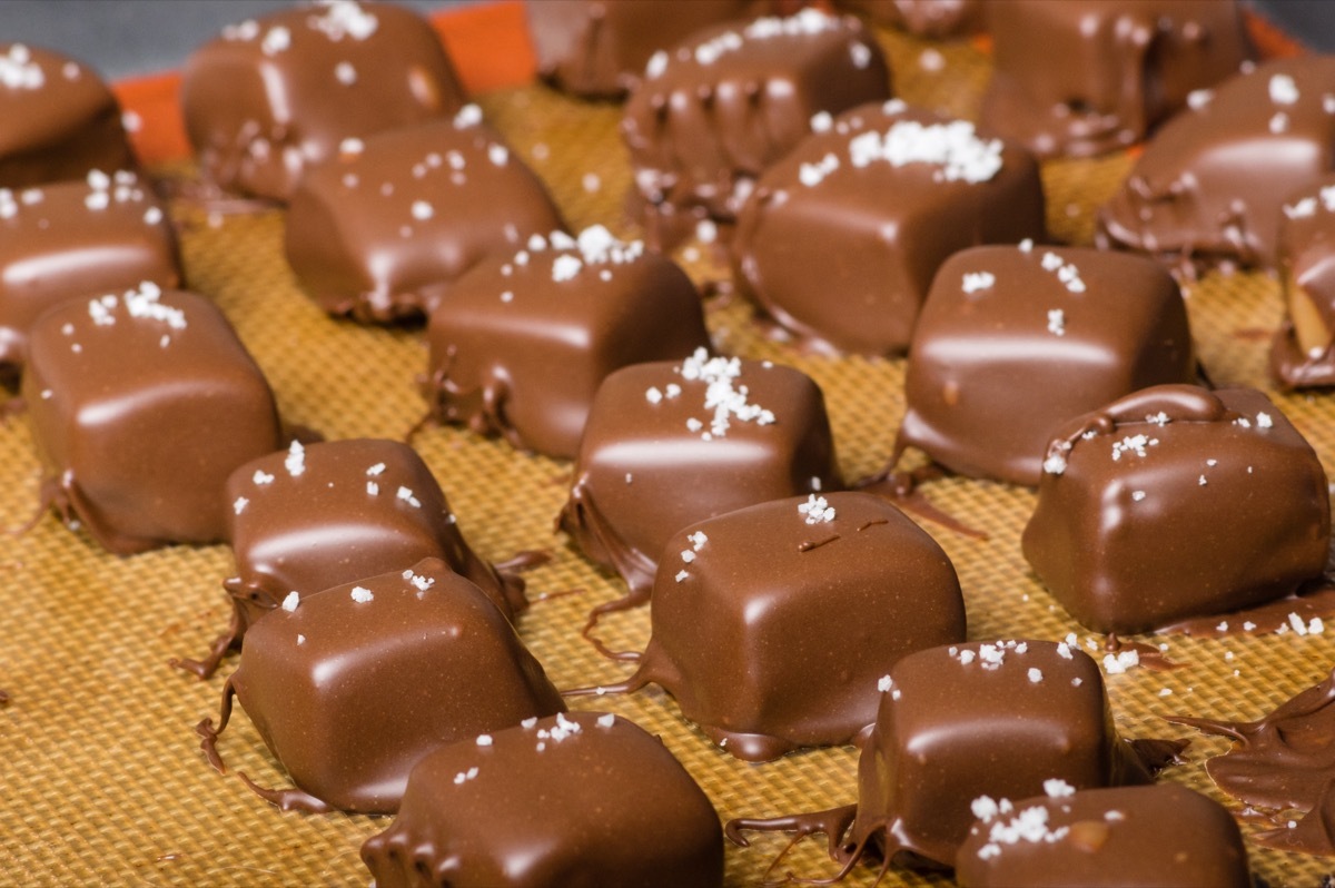 Chocolate Sea Salt Caramels