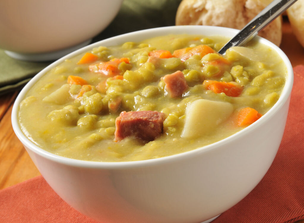 Split Pea Soup high fiber foods