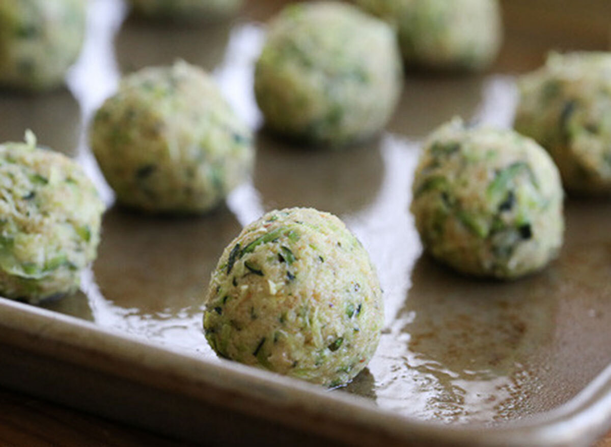 zucchini meatballs