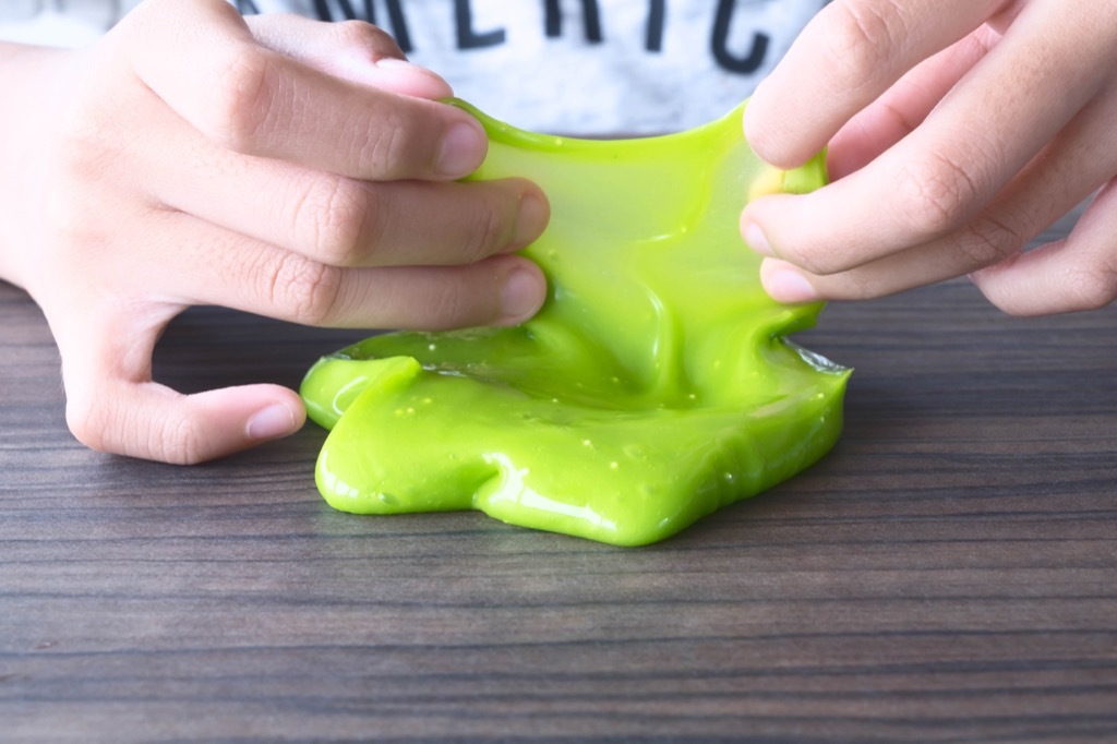 asmr green slime