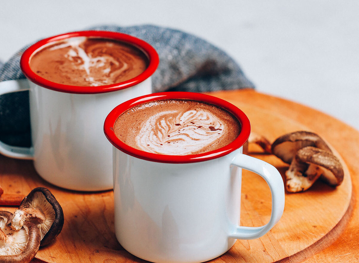 mushroom latte