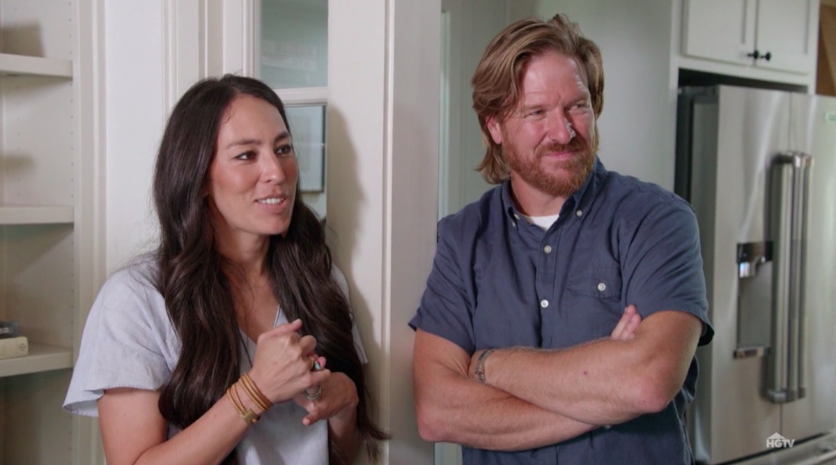 Joanna and Chip Gaines in Fixer Upper