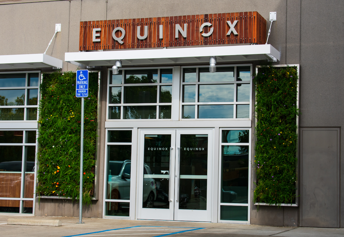 Equinox fitness club exterior