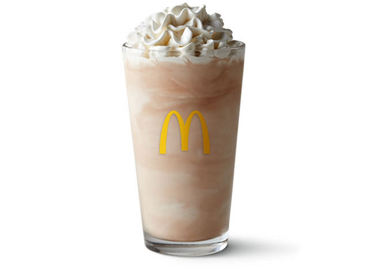 McDonalds chocolate shake