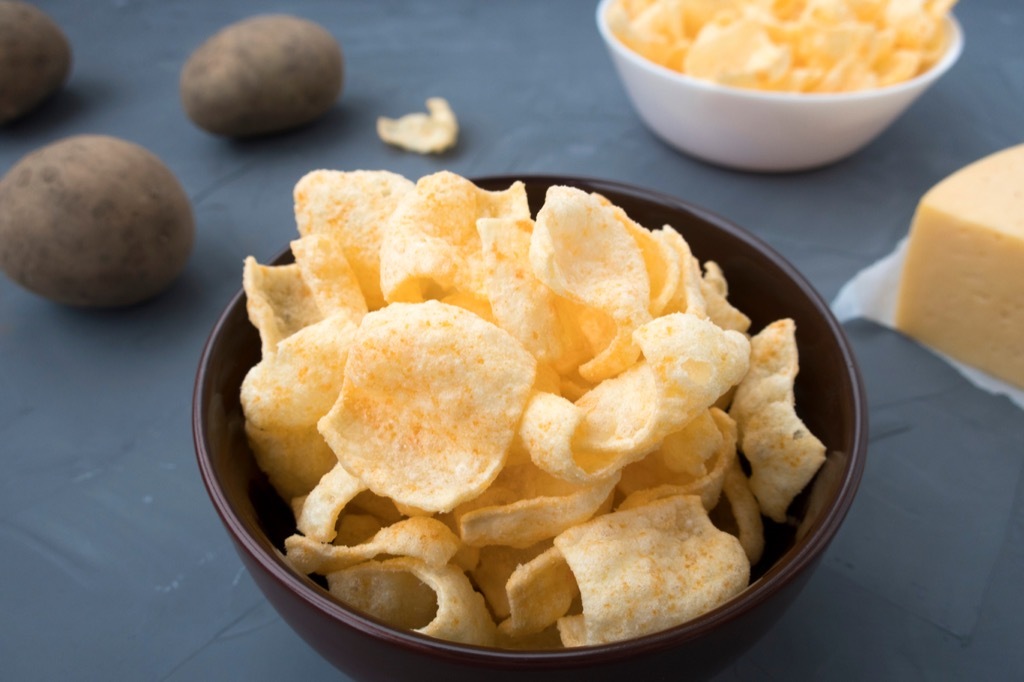 Cheese and Onion Potato Chips Weight Loss Advice