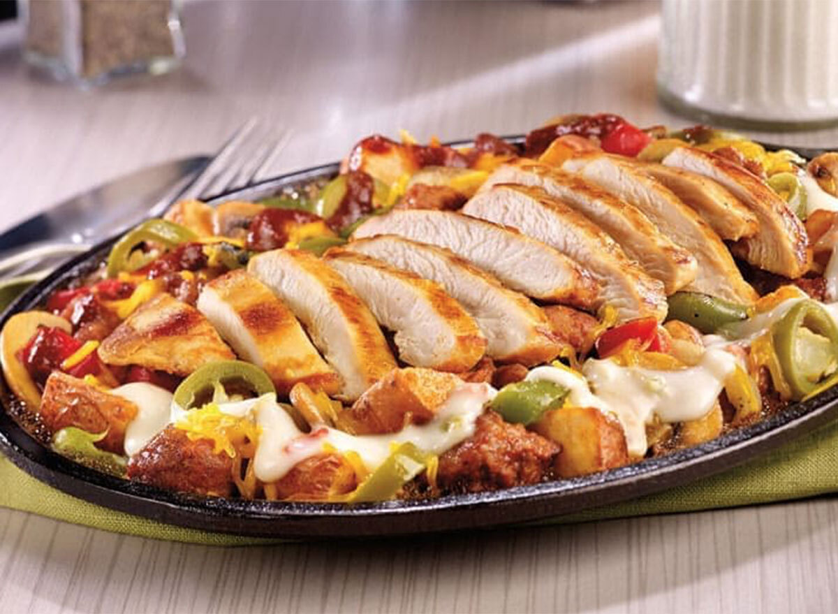 Crazy spicy sizzlin' skillet