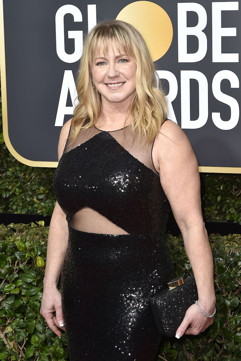 Tonya Harding at the 2018 Golden Globe Awards