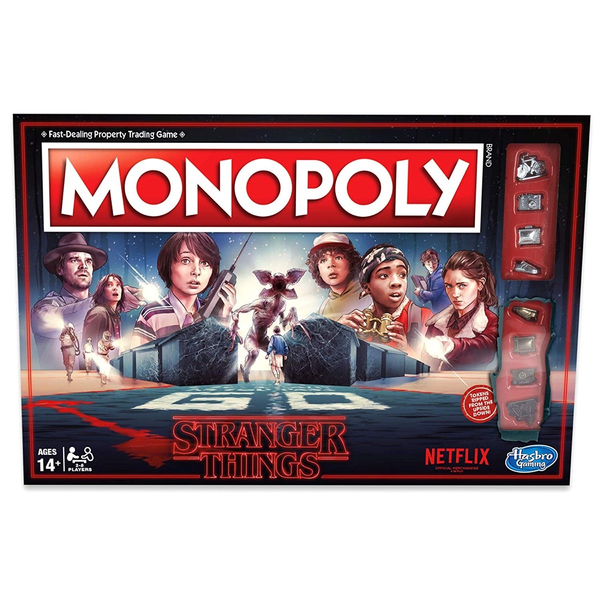 stranger things monopoly, stranger things gifts