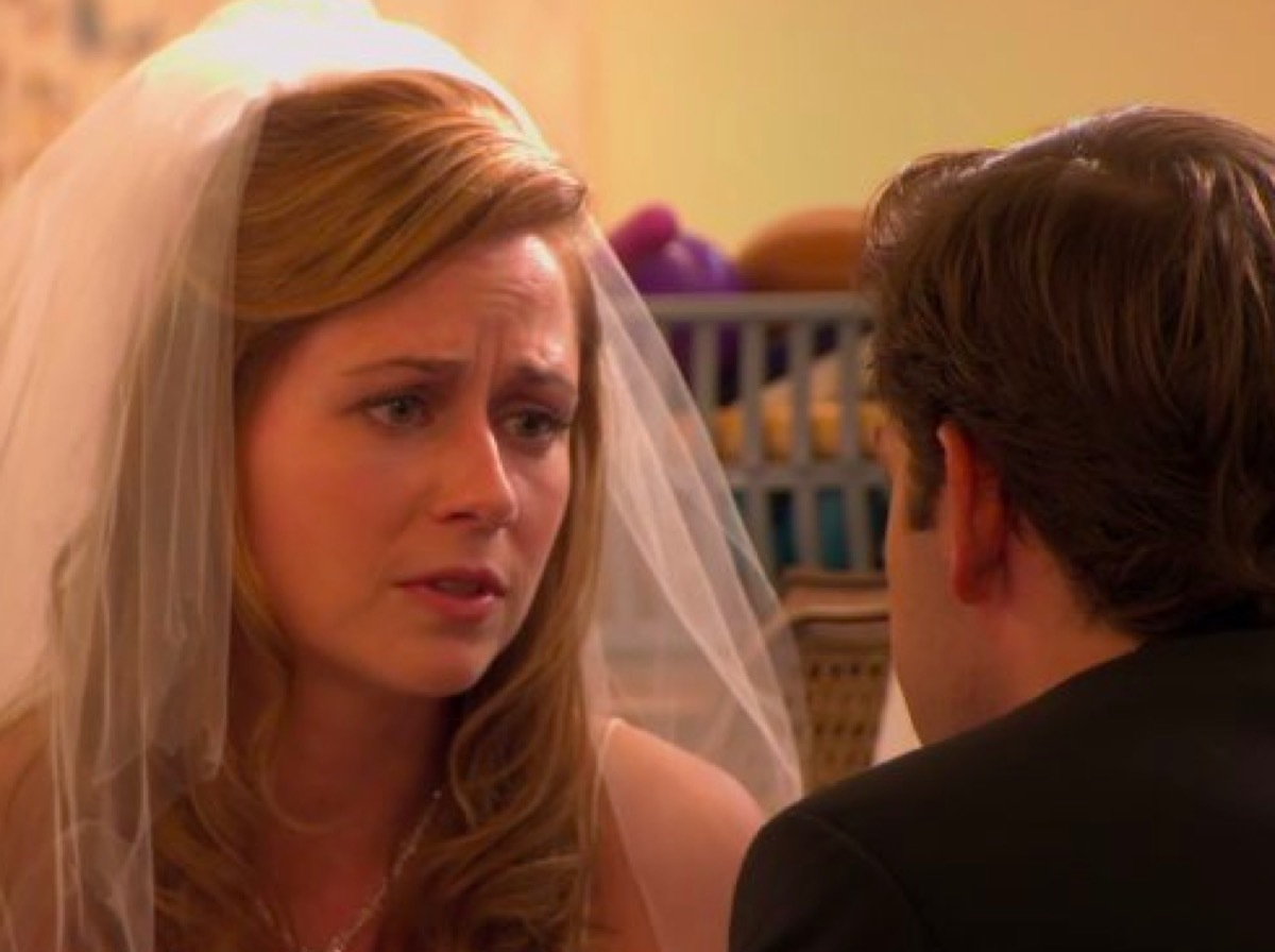 Jim and Pam married