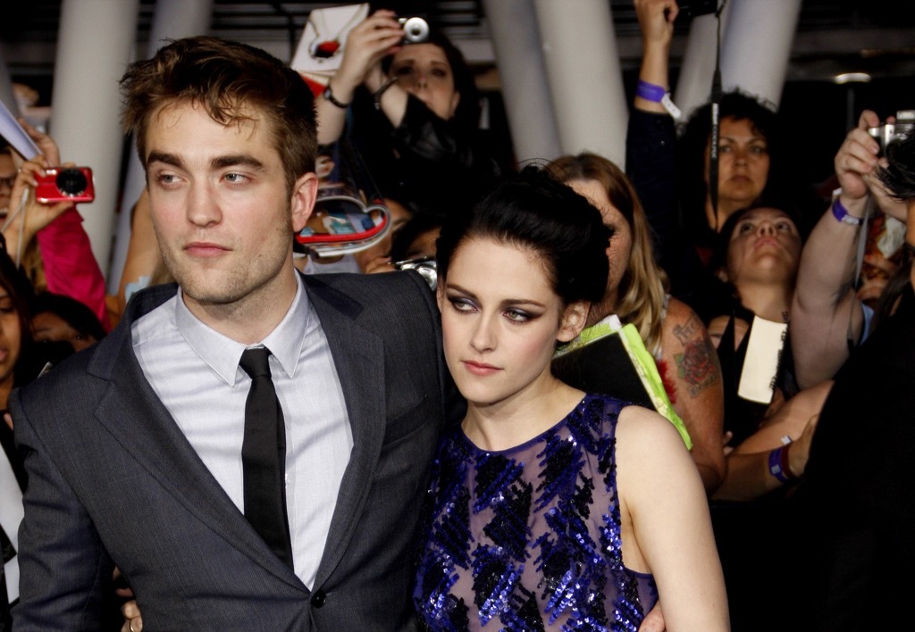 Robert pattinson and kristen stewart