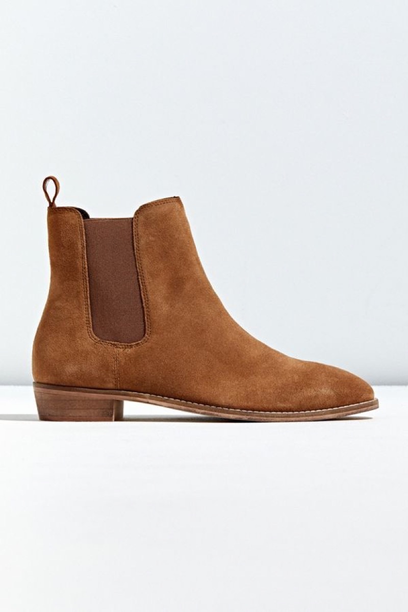 brown chelsea boot