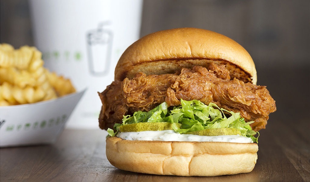 Shake shack chicken sandwich