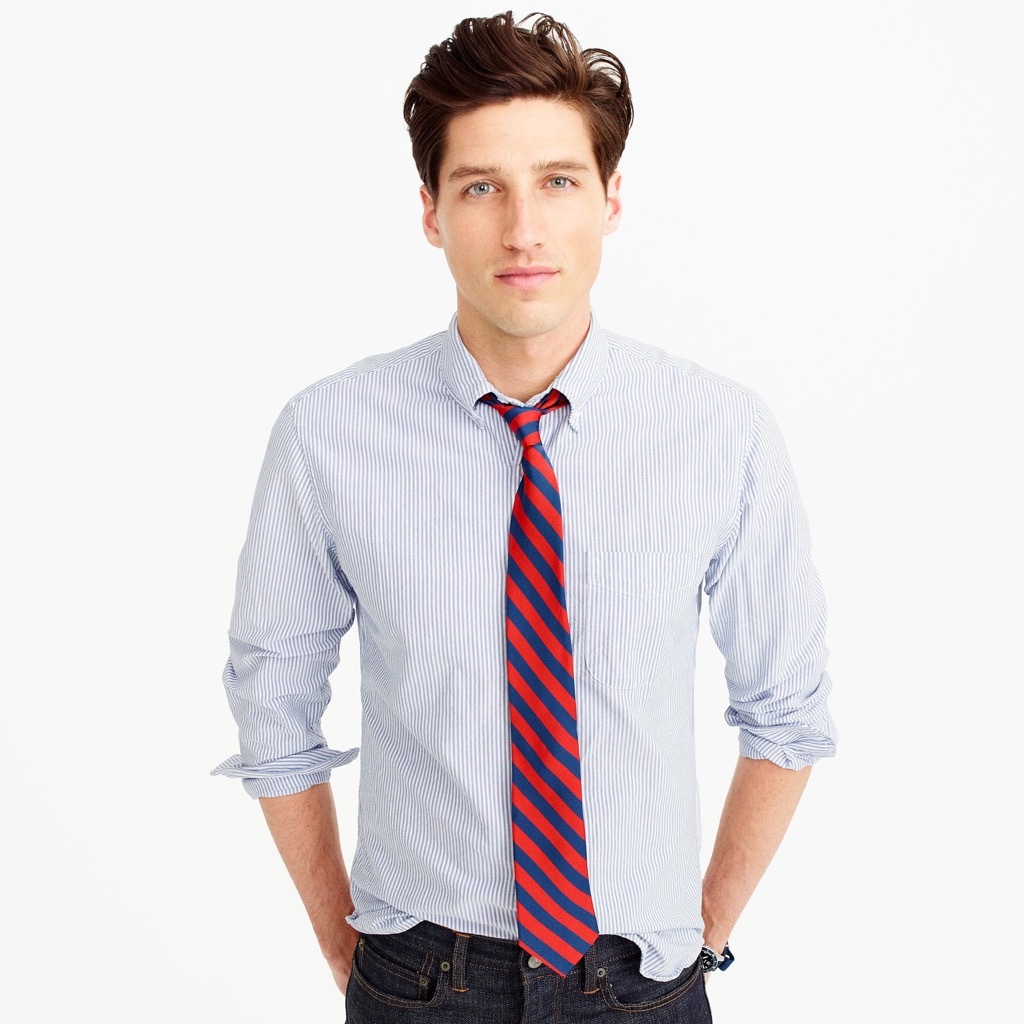 j crew striped oxford shirt upcoming films