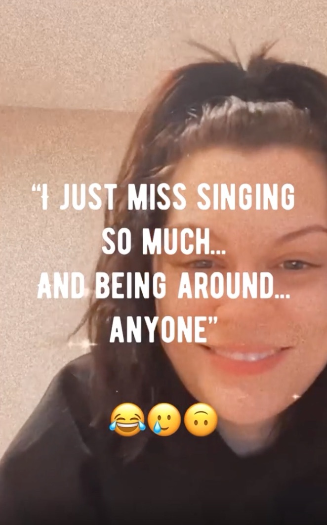 Jessie J Instagram Live 3