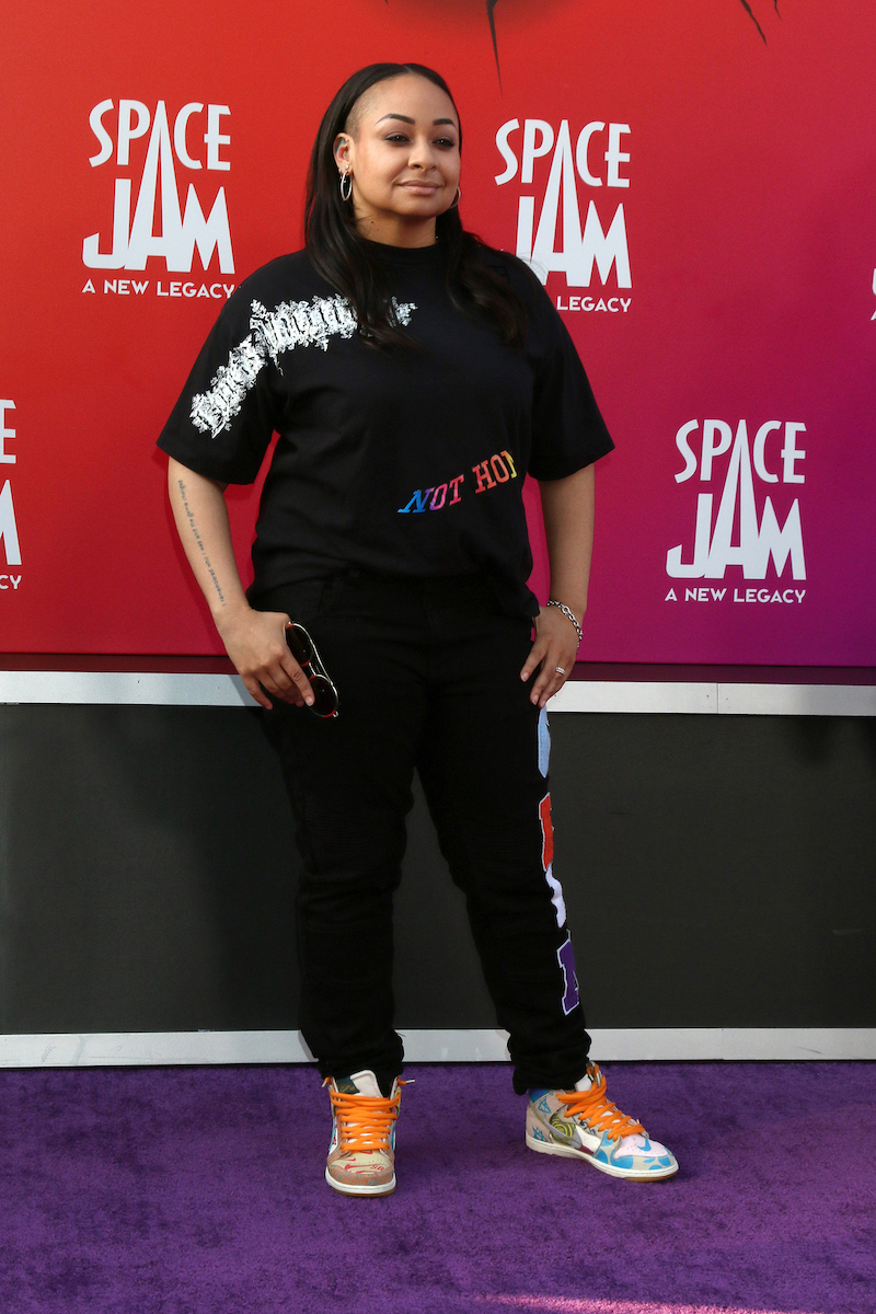 Raven-Symoné at the premiere of 