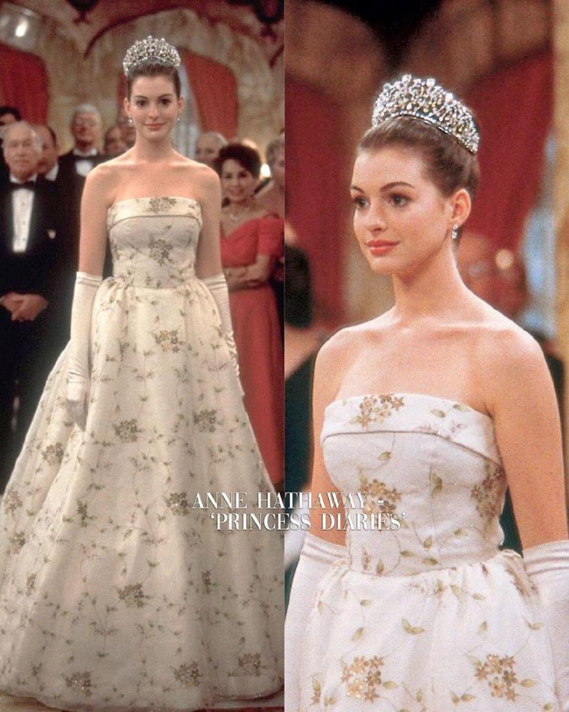 Anne Hathaway – Princess Diaries | 15 Iconic Movie Dresses You Wish You Could Wear | HerBeauty