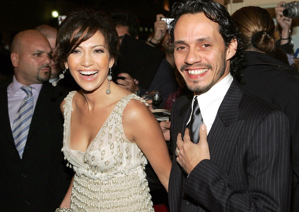 Jennifer Lopez and Marc Anthony at the Toronto International Film Festival in 2006