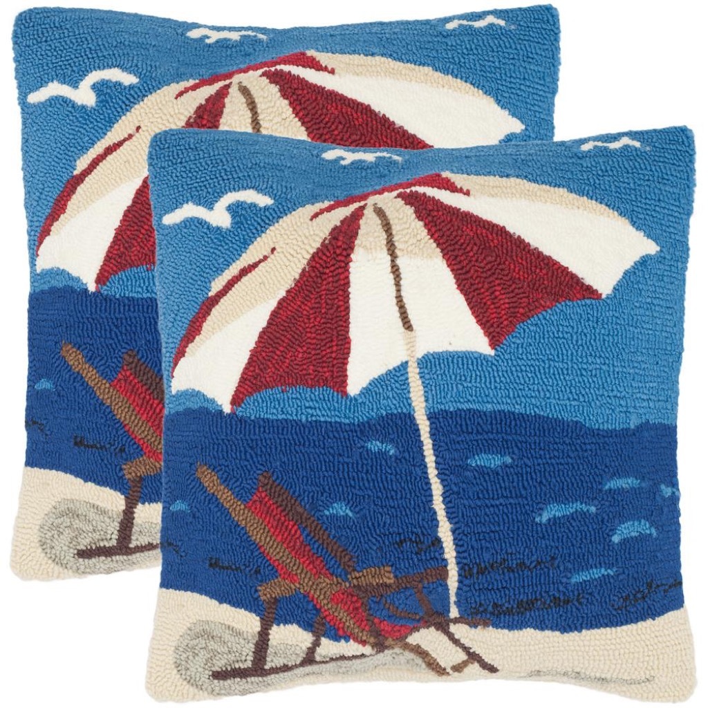 Beachy Outdoor Pillows Home Depot