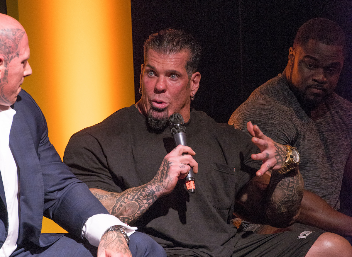 Rich Piana at the premiere of 