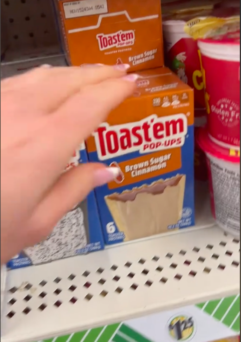 Toaster pastries sold at Dollar Tree