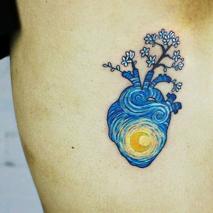 15_Amazing_Art-Inspired_Tattoos_You’ll_Definitely_Like_14