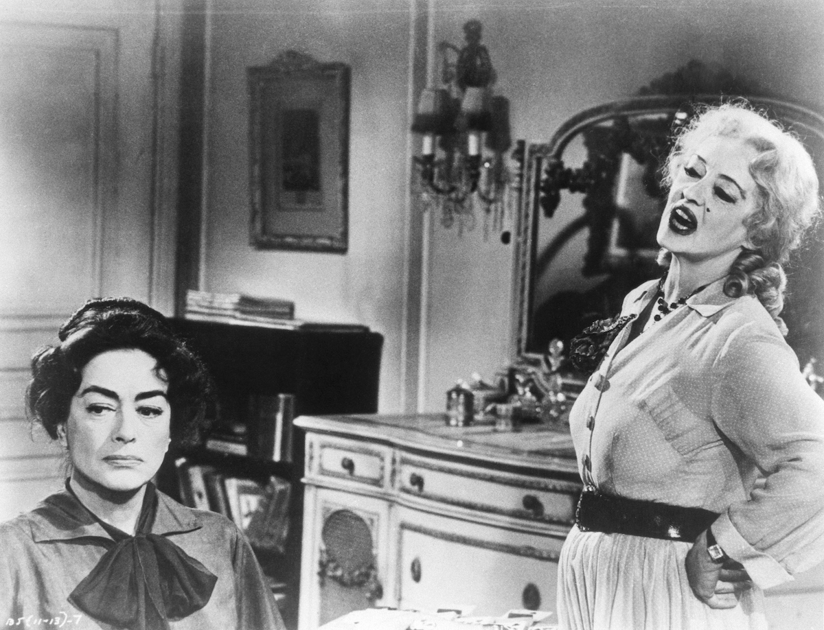 Joan Crawford and Bette Davis in 