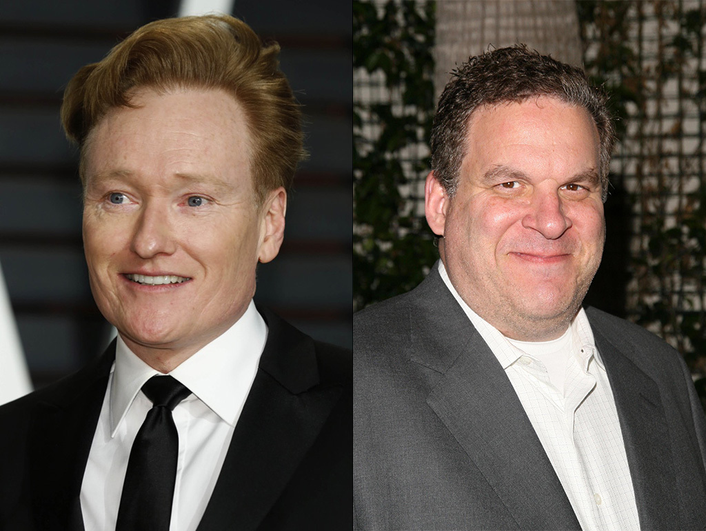 Conan O'Brien and Jeff Garlin