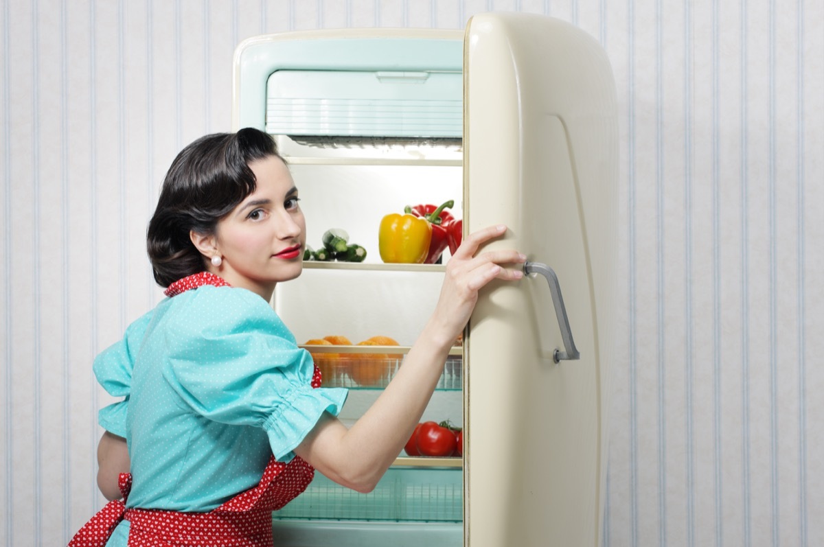 Retro refrigerator