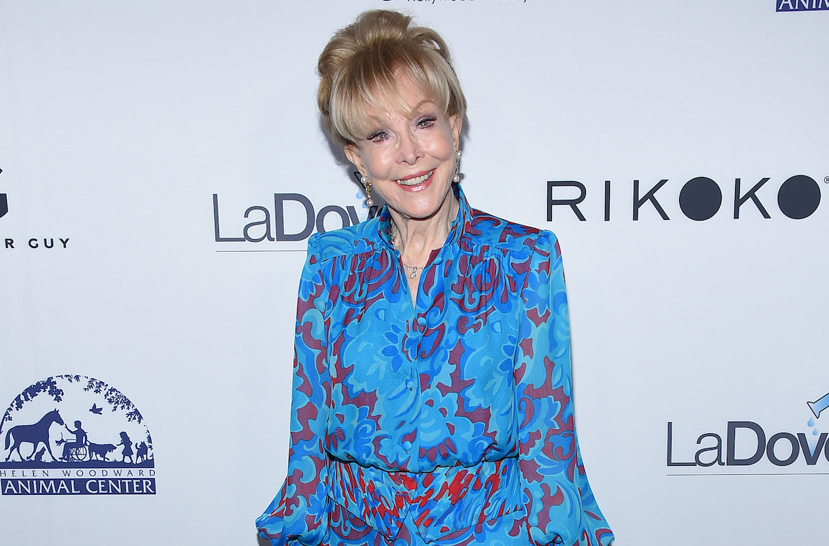 Barbara Eden arrives for the Hollywood Beauty Awards 2018 on February 25, 2018 in Hollywood, CA