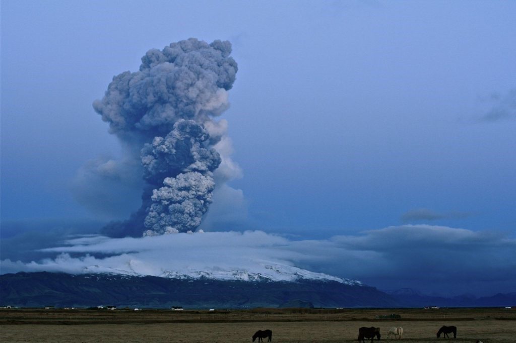 Eyjafjallajökull volcano, Iceland | 8 White Night Countries to Visit | Her Beauty