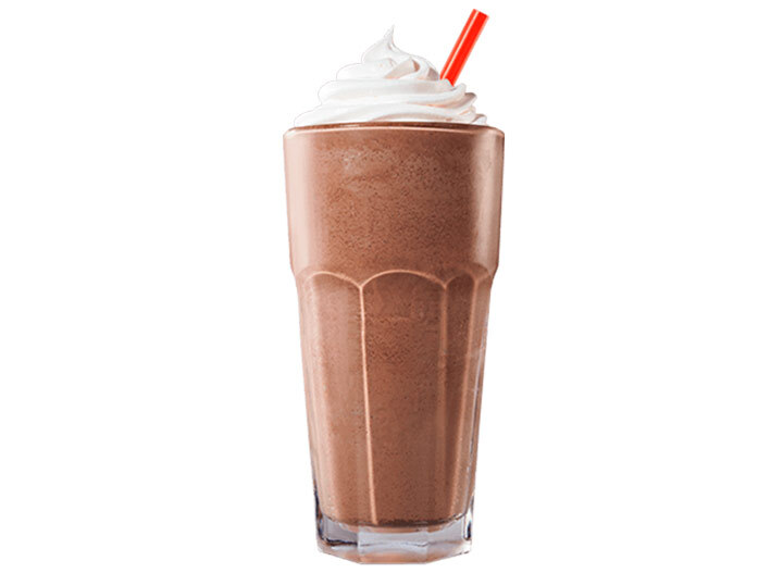 Burger king hand spun chocolate shake