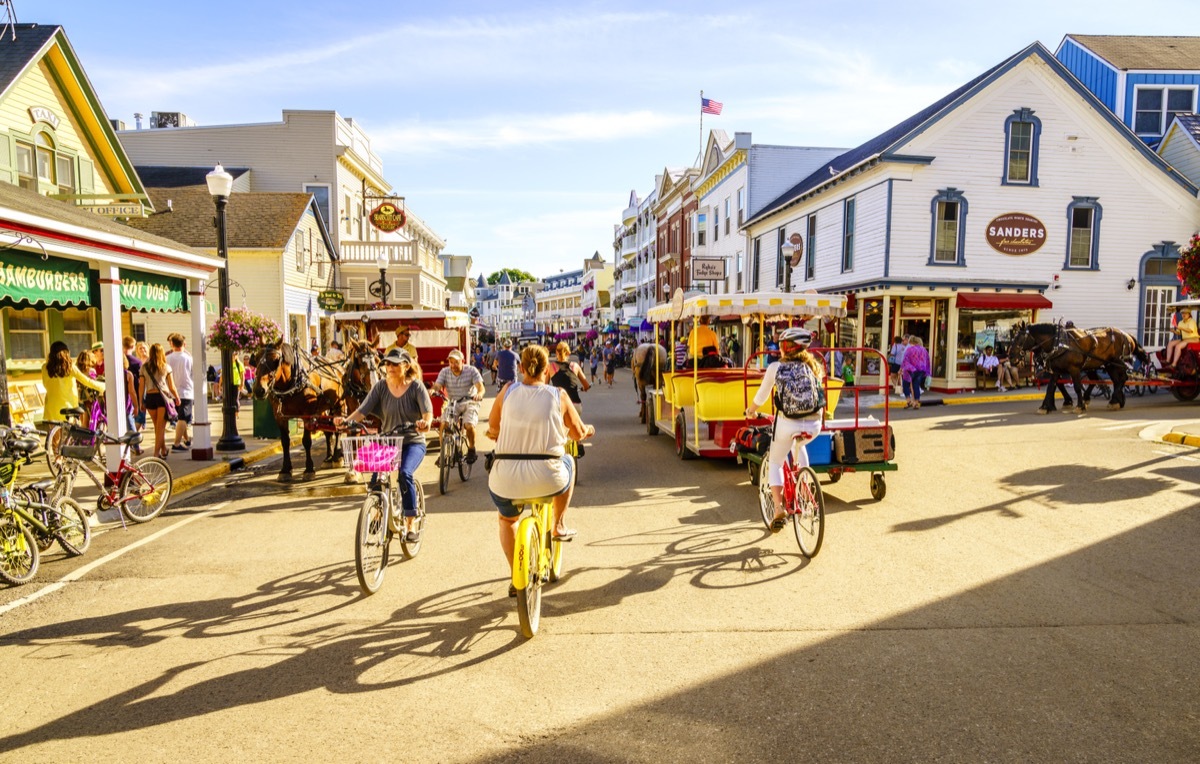 Mackinac Island in Michigan