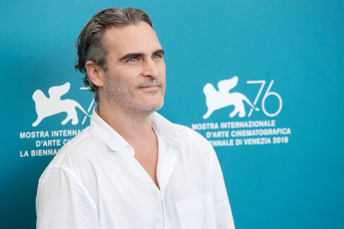 Joaquin Phoenix at the Venice Film Festival in 2019