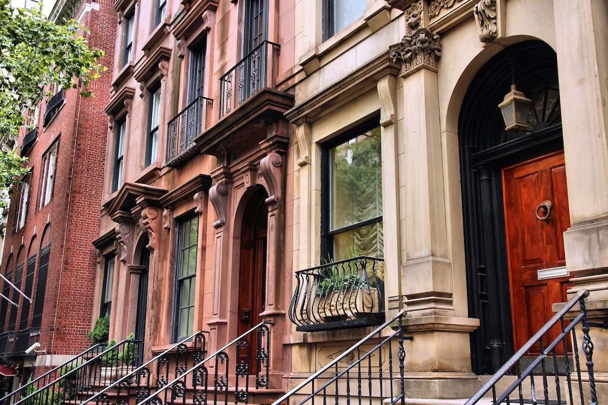 Brownstones New York City most popular house styles