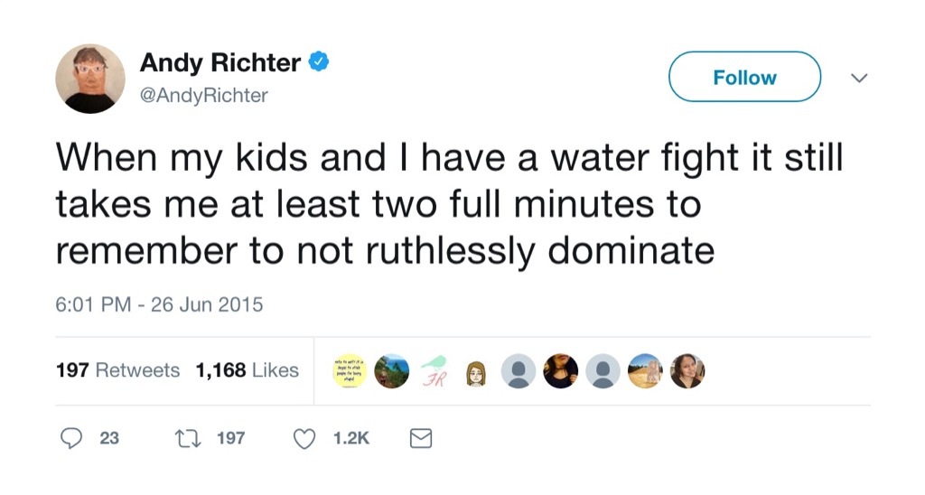 Andy Richter funny tweet