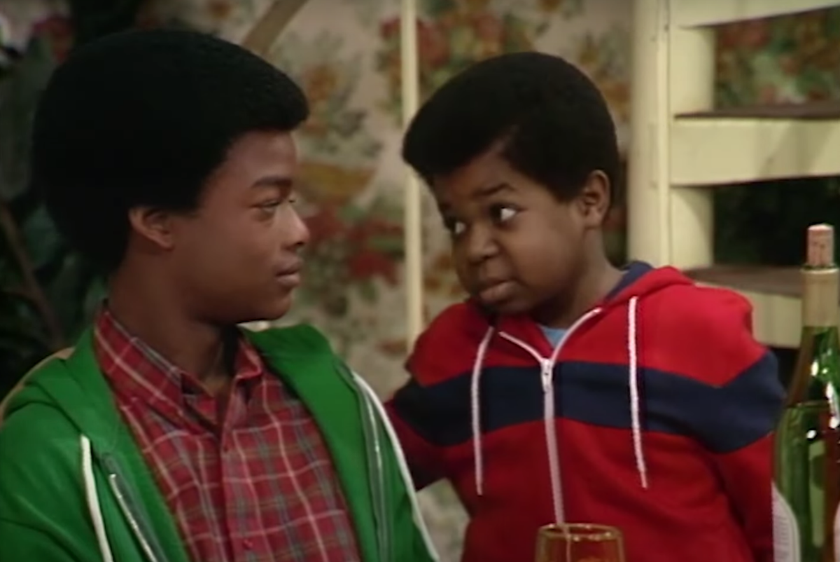 Todd Bridges and Gary Coleman on 