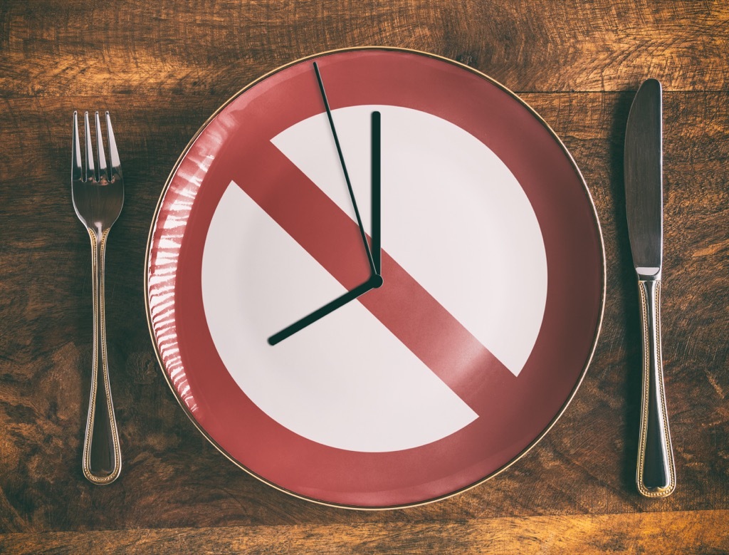 fasting, not eating, controlling cravings