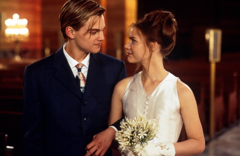 Leonardo Dicaprio Claire Danes Romeo and Juliet On-Screen Couples Who Hate Each Other