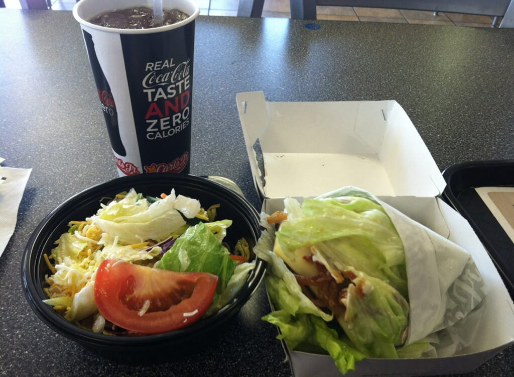 Carl's jr. side salad