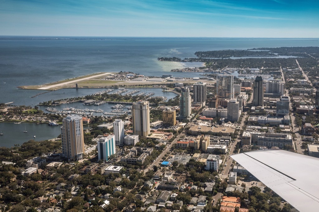 St. Petersburg Florida, miserable cities