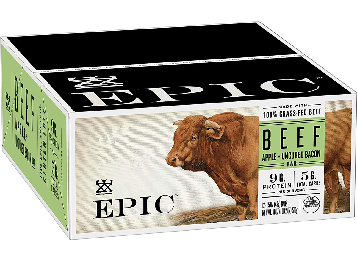 epic beef apple protein snack