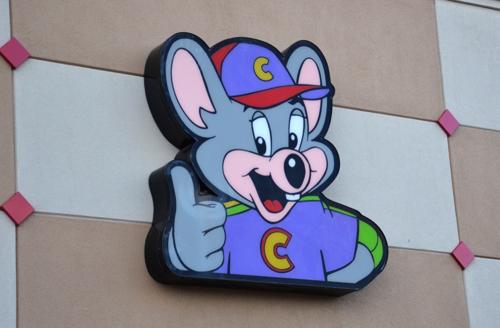 Chuck E Cheese exterior awesome facts