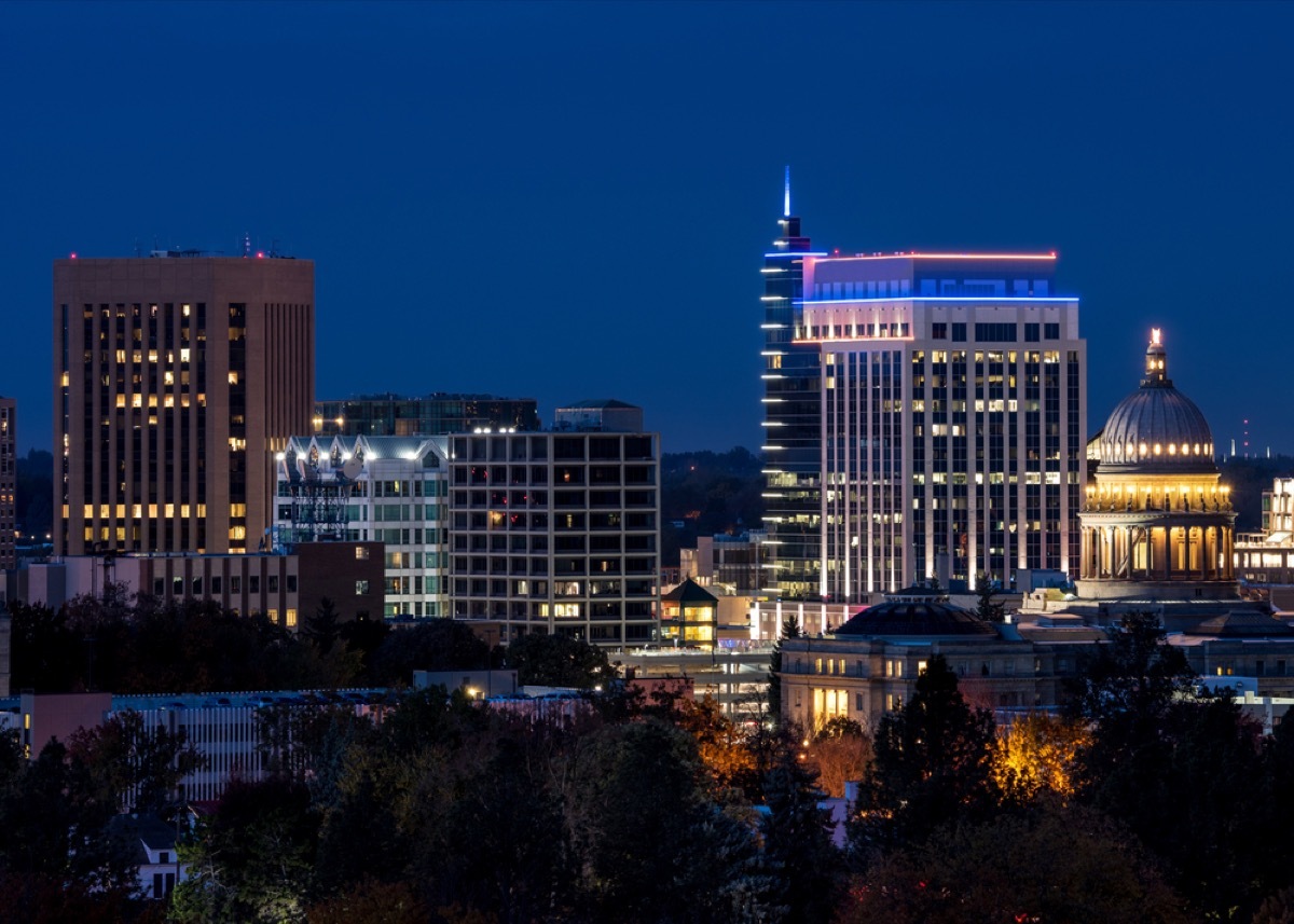 boise idaho skyline