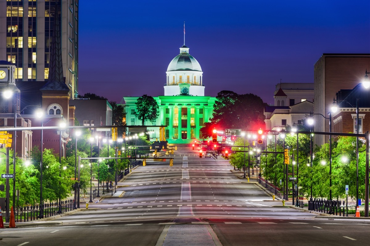 montgomery alabama state capitol buildings