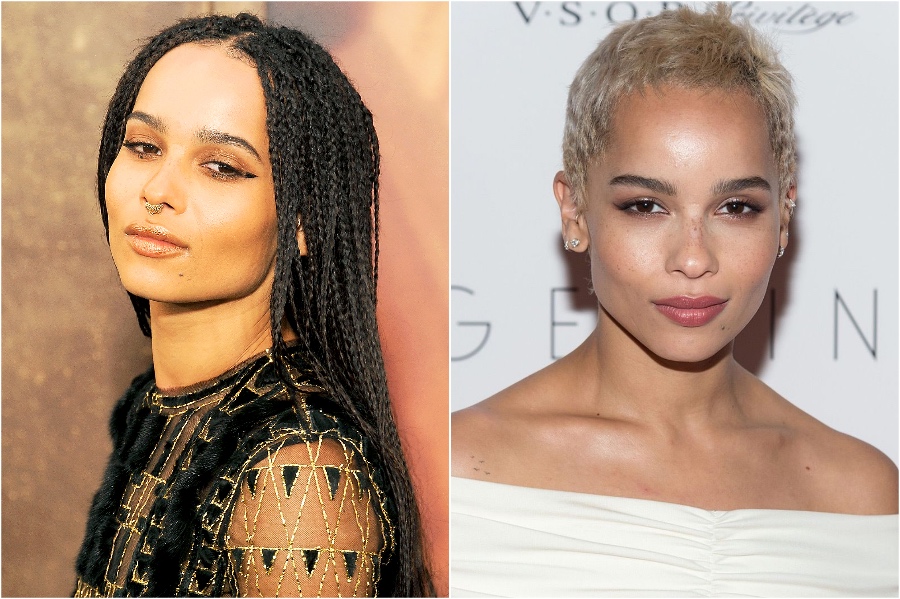 Zoë Kravitz | 15 Stars That Shaved Their Head And Rocked It | Her Beauty