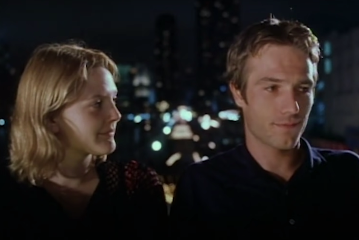 Drew Barrymore and Michael Vartan in 