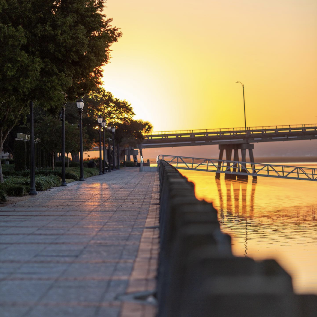 Sunrise in Beaufort South Carolina