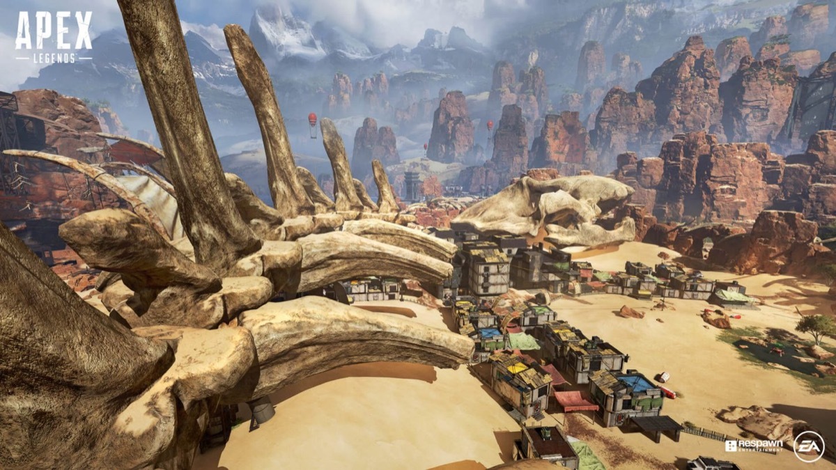 still from the free online game Apex Legends